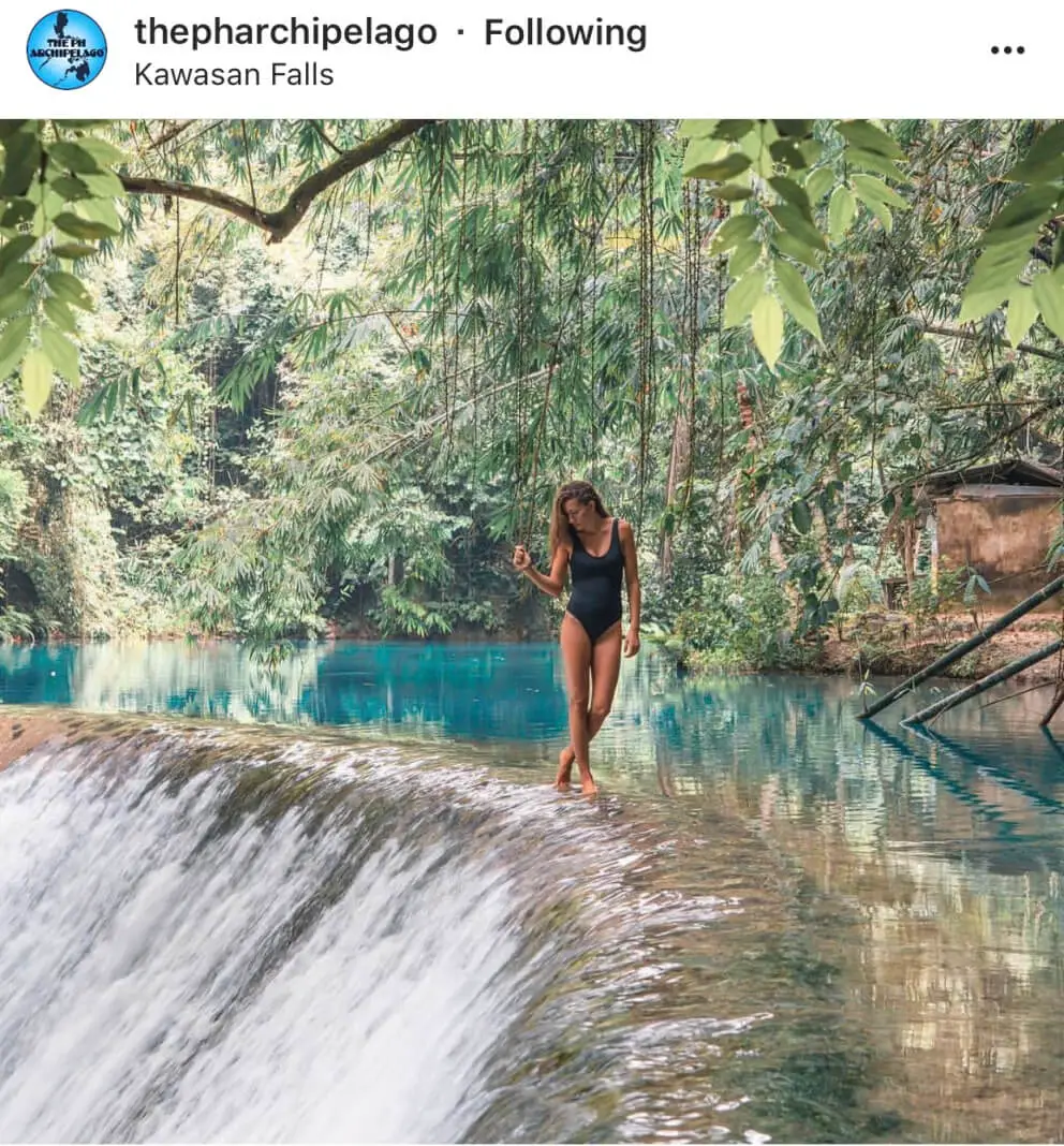 Kawasan Falls - The Top 20 Best Instagram Locations in the Philippines!