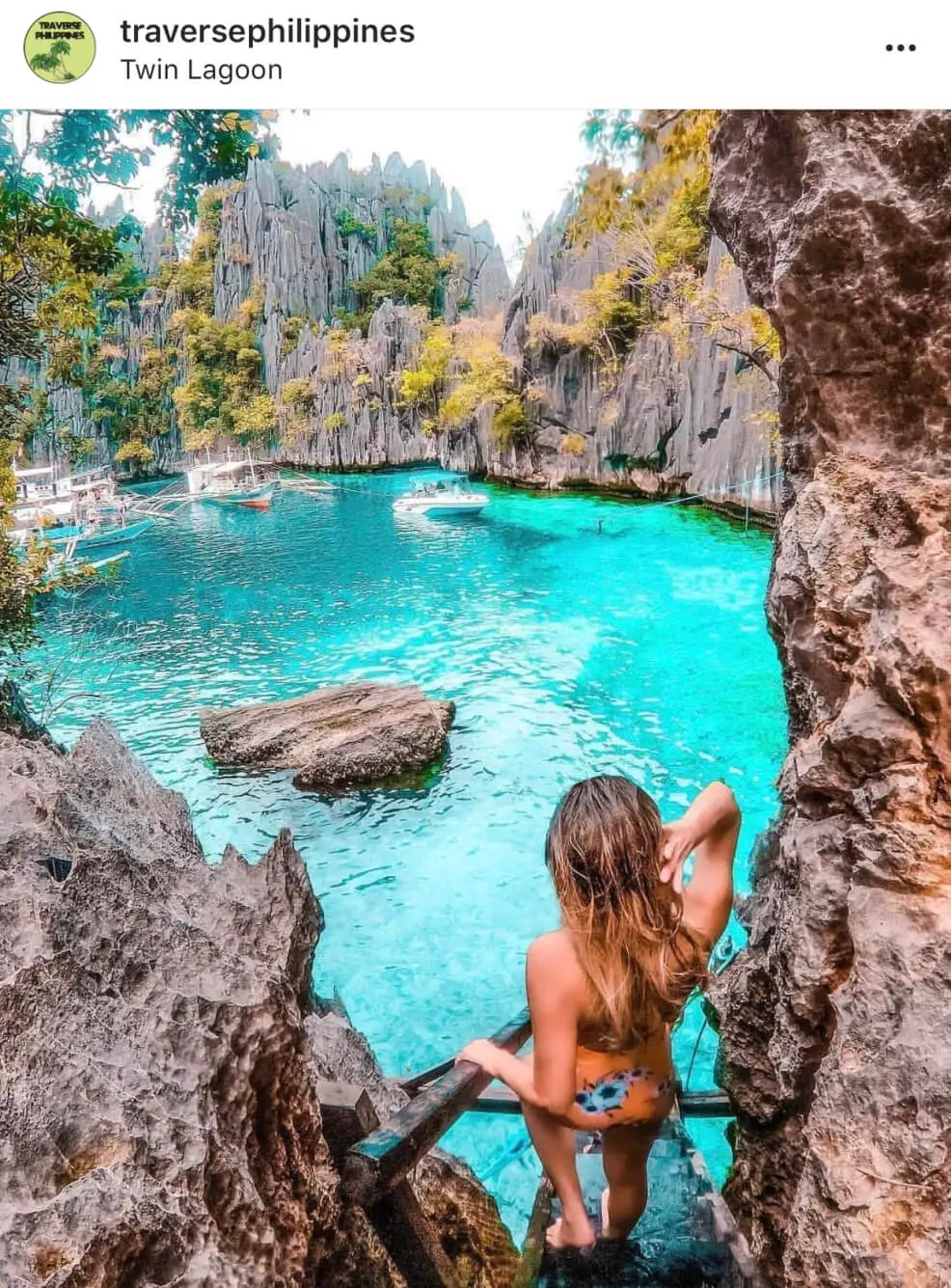 Twin Lagoon - The Top 20 Best Instagram Locations in the Philippines!