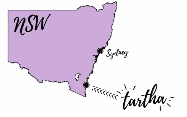 Tathra Map New South Wales, Australia - Unexploredfootsteps