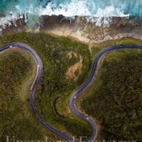 13 Great Ocean Road Drone Print