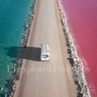 17 Pink Lake South Australia Drone Print