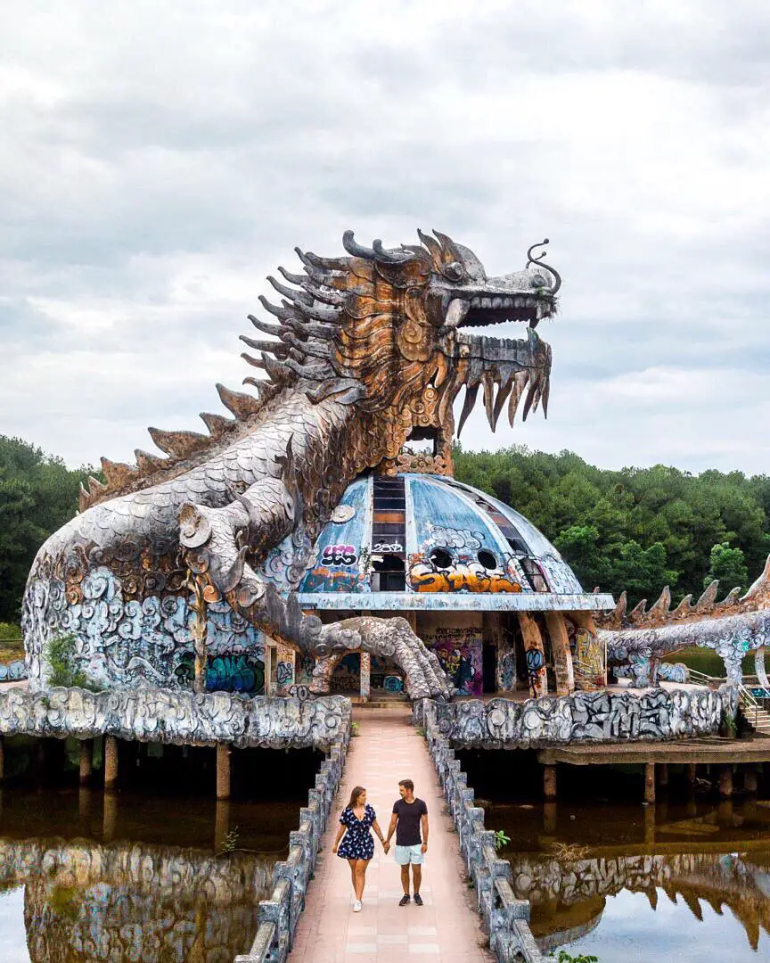Vietnam itinerary 3 weeks - The Abandoned Water Park Hue