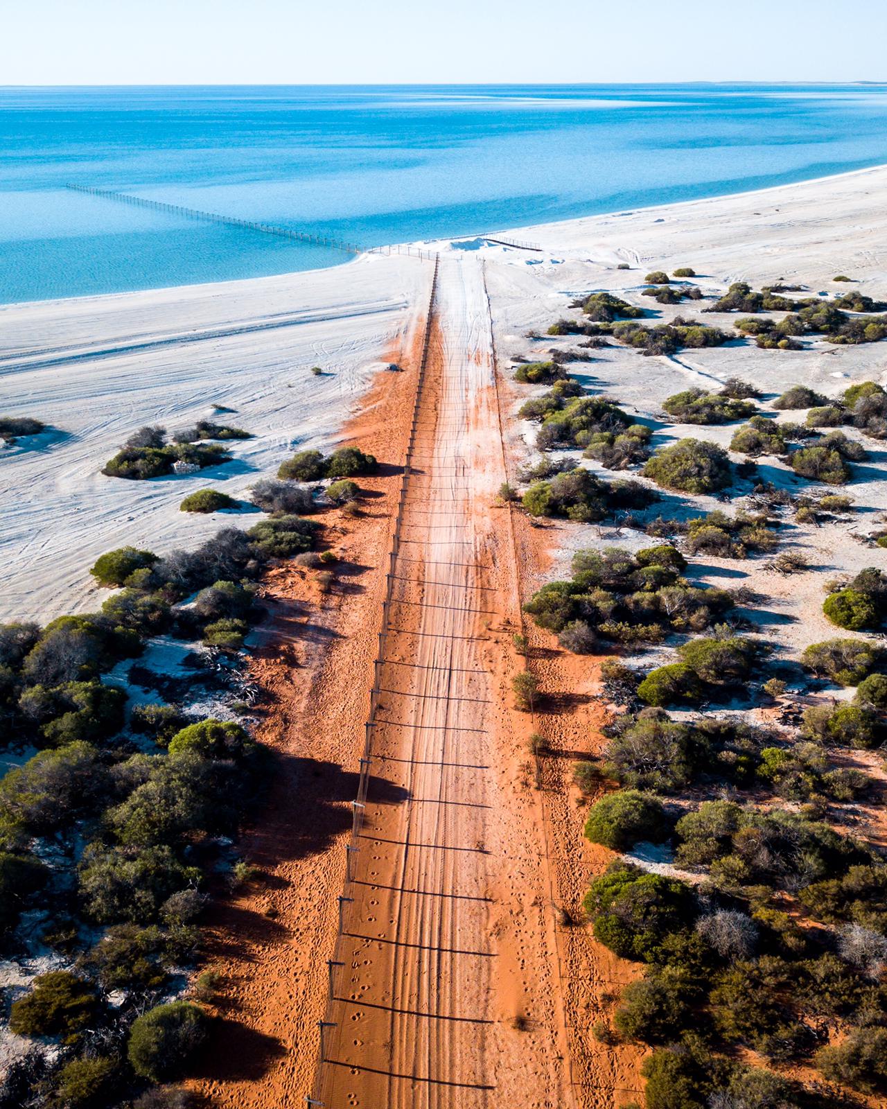 Instagram locations in Western Australia -Shell Beach, Shark Bay, Western Australia