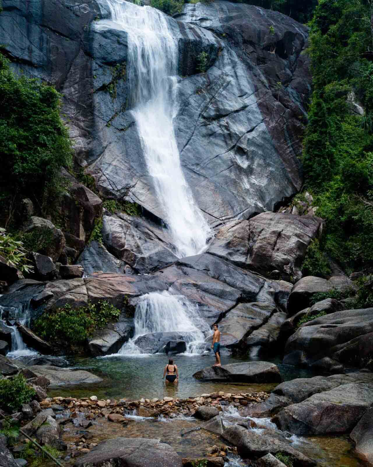 Seven Wells Waterfall, Langkawi - Bottom pool