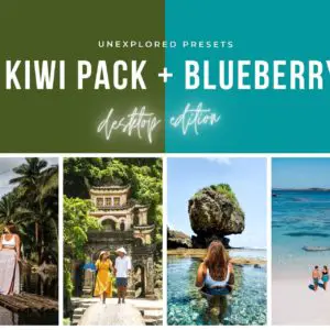 The Complete Desktop Preset Collection – Kiwi + Blueberry