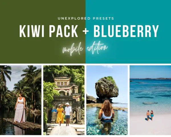 The Complete Mobile Preset Collection – Kiwi + Blueberry